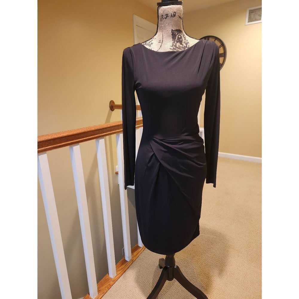 Tahari Dress, Black, Size S